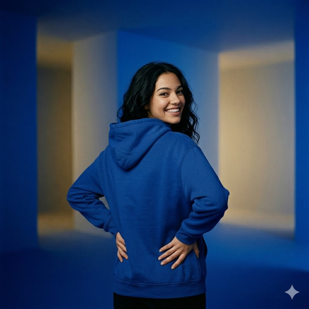 Women's "Paw & Soul Co." Dog Portrait Hoodie | Premium Dog Mom Pullover