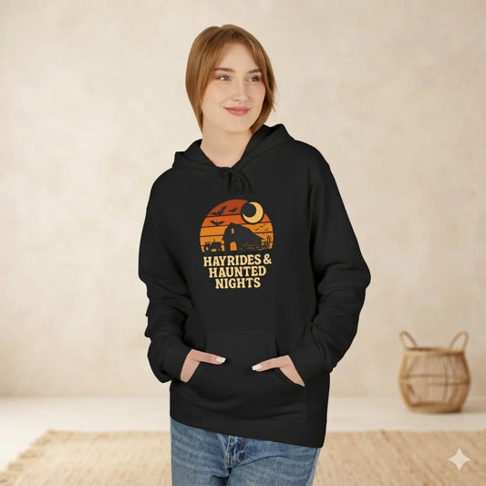 Women's "Queen of the Underworld" Cat Hoodie | Premium Spooky Season Pullover