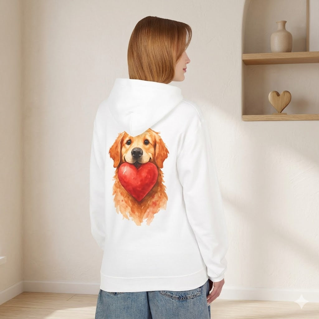 Women's Golden Retriever "Soulmate" Hoodie | Premium Dog Mom Pullover
