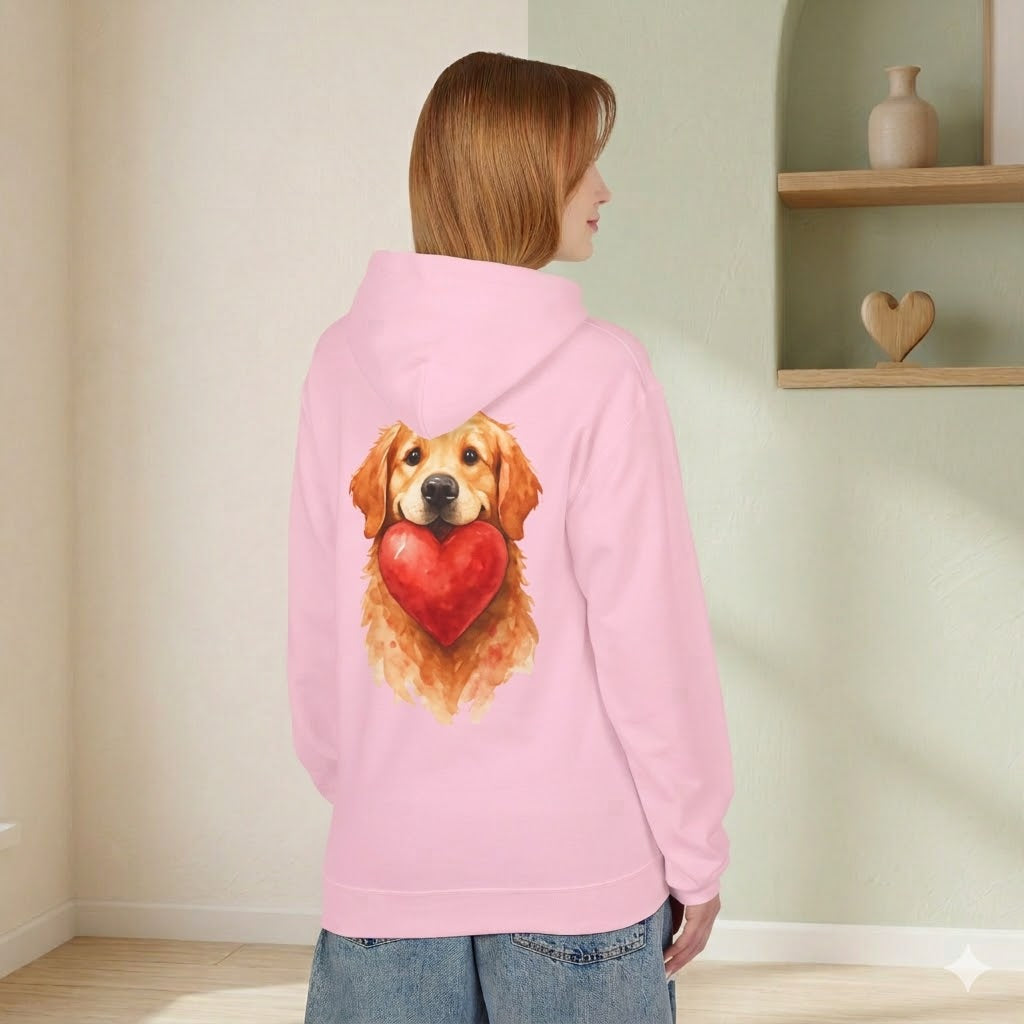 Women's Golden Retriever "Soulmate" Hoodie | Premium Dog Mom Pullover