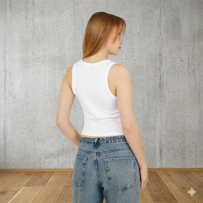 Women's "Paws & Peace" Dog Graphic Tank | Premium Racerback Activewear