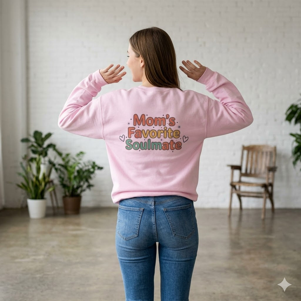 Women's Mystic Day Cat Sweatshirt | Premium "Soulmate" Cat Mom Crewneck