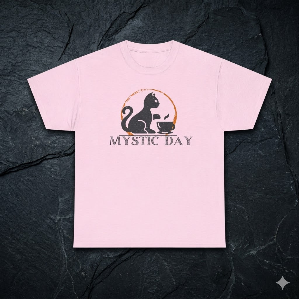 Women's adventure wear Graphic Tee — Witchy Black Cat T‑Shirt