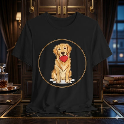 Men's Minimalist Dog Graphic T-Shirt | Premium Dog Dad Streetwear Tee