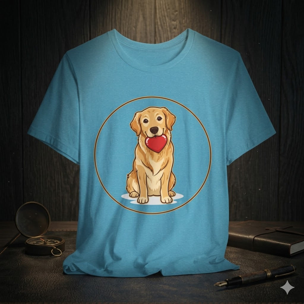 Men's Minimalist Dog Graphic T-Shirt | Premium Dog Dad Streetwear Tee