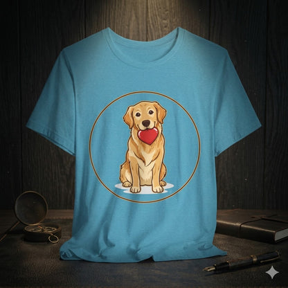 Men's Minimalist Dog Graphic T-Shirt | Premium Dog Dad Streetwear Tee
